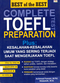 Complete Toefl Test Preparation