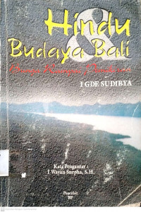 Hindu dan budaya bali bunga rampai pemikiran