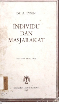 Individu dan Masjarakat