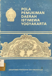 Pola Pemukiman Daerah Istimewa Yogyakarta