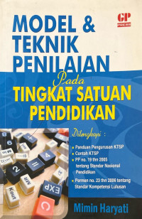 Model & Teknik Penilaian pada Tingkat Satuan Pendidikan