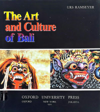 The art and culture of bali