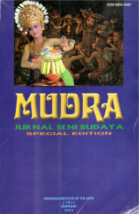 Mudra  Jurnal Seni Budaya special edition