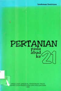 Pertanian Pada Abad Ke 21