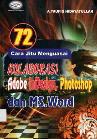 Kolaborasi Adobe indesig, Hotoshop dan MS. Word