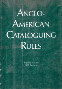 Anglo American Cataloguing Rules