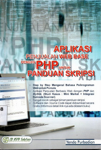 Aplikasi penjualan web base dengan PHP untuk panduan skripsi