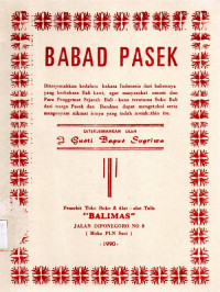 Babad Pasek