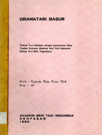 TAri  :  Dramatari Basur