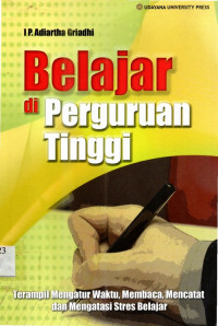 Belajar di Perguruan Tinggi