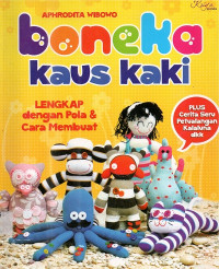 Boneka kaus kaki lengkap dengan pola & cara membuat