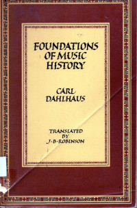 Foundations of Music History