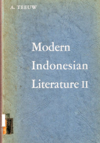 Modern Indonesia Leteratur II