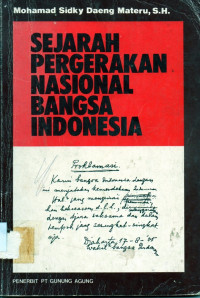 Sejarah pergerakn nasional bangsa indonesia