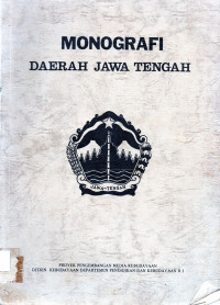 Monografi  Daerah Jawa Tengah