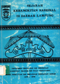 Sejarah Kebangkitan Nasional Daerah Lampung