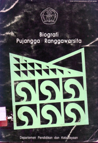 Biografi Pujangga  Ranggawarsita