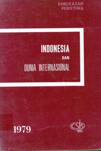 INDONESIA  dan Dunia Internasional 1979