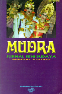 Mudra: Jurnal Seni Budaya Special Edition (2005)