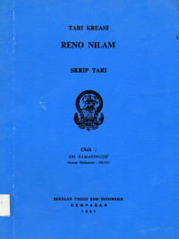 TARI :  Tari Kreasi Reno Nilam