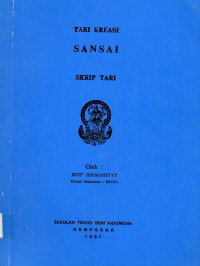 Tari: Tari Kreasi Sansai