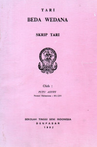 Tari: Beda Wedana