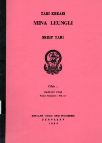 Tari: Tari Kreasi Mina Leungli