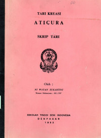 Tari: Tari Kreasi Aticura