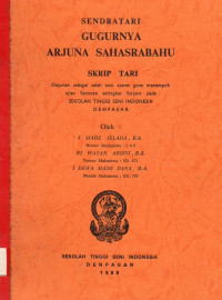 TARI : GUGURNYA ARJUNA SAHASRABAHU