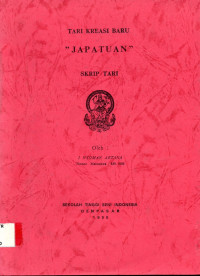 TARI : Tari Kreasi Japatuan