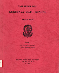 TARI : Tari Kreasi Gugurnya Watu Gunung