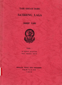 TARI : Tari Kreasi Satrieng Laga