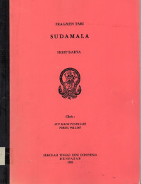 TARI : Pragmen Tari Sudamala