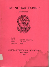 Tari: Menguak Tabir