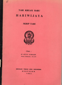 TARI : Tari Kreasi Hariwijaya