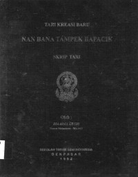 TARI : Nan Bana Tampek Bapacik