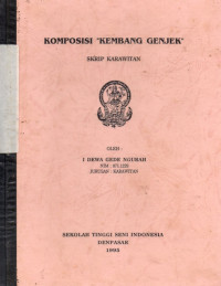 SKAR :  Kembang Genjek