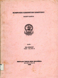 SKAR  :  Komposisi Karawitan Kahayang