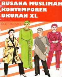 Busana muslimah kontemporer ukuran XL