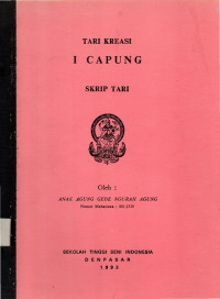 Skrip Tari: Tari Kreasi 