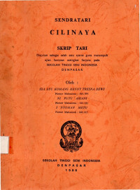 TARI : Sendratari Cilinaya