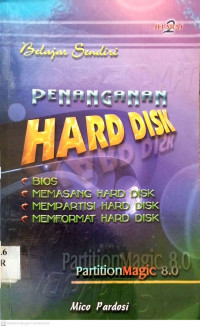 Belajar Sendiri  Penanganan  Hard Disk