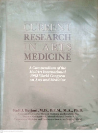 Curren reseach in art medicine