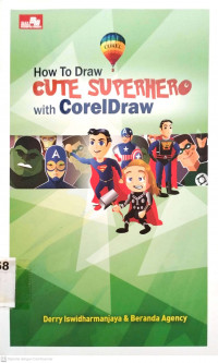 How to draw cute superhero with coreldraw