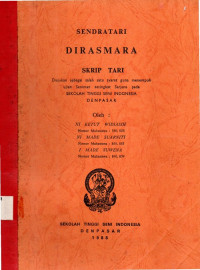 TARI   :   DIRASMARA