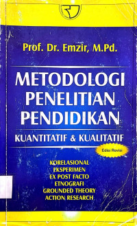 Metodologi penelitian pendidikan kuantitatif&kualitatif