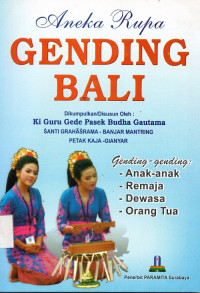 Aneka Rupa Gending Bali