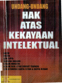 Undang-Undang Hak Atas Kekayaan Intelektual