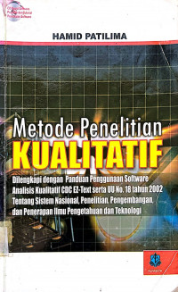 Metode Penelitian Kualitatif