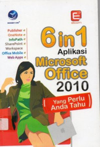 6 in 1 Aplikasi Microsoft Office 2010